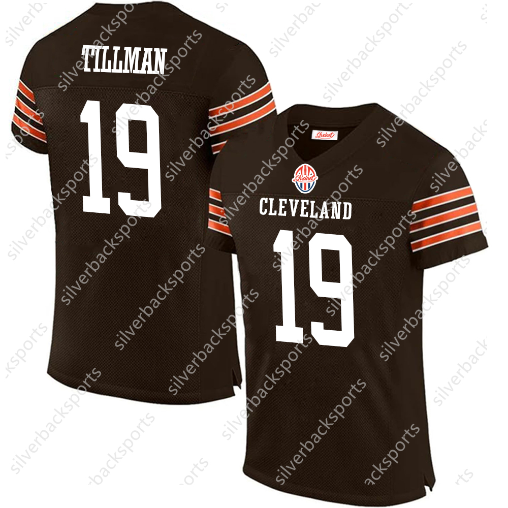 95 Myles Grrett 24 Nick Chub Football Jerseys Customize Clevland Brows David Njku Deshaun Waton Amari Coper Jersey Free Shipping This baseball uniform