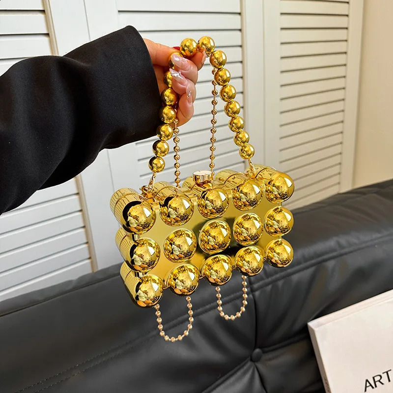 Acrylic small square womens bag trend fashion evening handbag chain hard cute mini shoulder cross body 240910