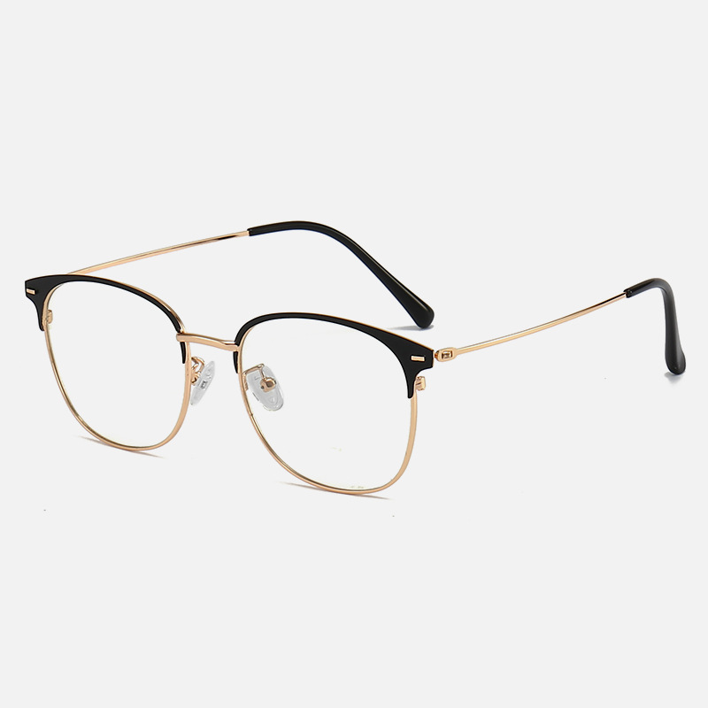 HA 5551BL Anti blue light Top luxury Sunglasses designer womens Mens Goggle senior Eyewear For Women eyeglasses frame Vintage Metal Sun Glasses With B