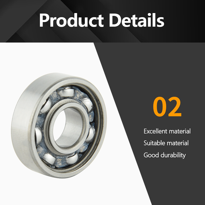Deep Groove Ball Bearing 604 605 606 607 608 609 Zz RS for 1688 Skateboard Electric Scooter Roller Skates Fingertip Gyroscope Printer