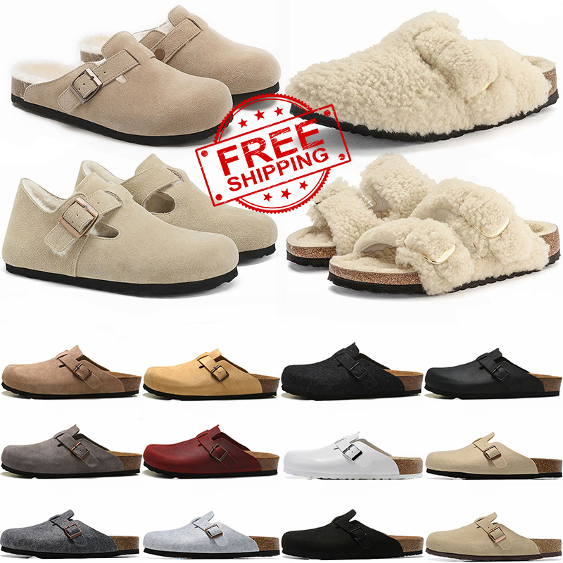 Free shipping men sandals women slides shoes keep warm slippers mules clog sliders designer sandals for men women clogs slides luxury sandal 36-45