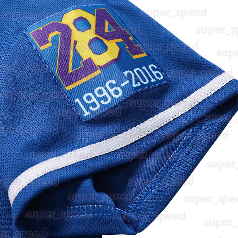 Youth Kid Legends Baseball Jersey Boys Front 8 and Back 24 Embroidered Stitched Clothing Shirt Jerseys Blue