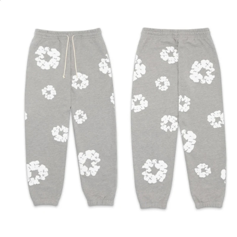 WomenS Causal Print Drawstring High Waist Baggy Joggers Sweatpants With Pockets 2024 Pants Abbigliamento Uomo 240904