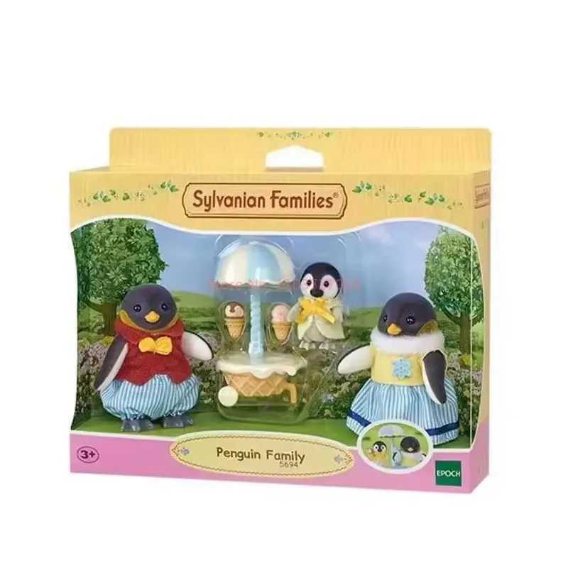 Kitchens Play Food 2024 Ternurines Sylvanian Family Baby Doll Toy Sylvanian Family Animated Character Kawaii Childrens Toy Room Decoration Girl Gift T