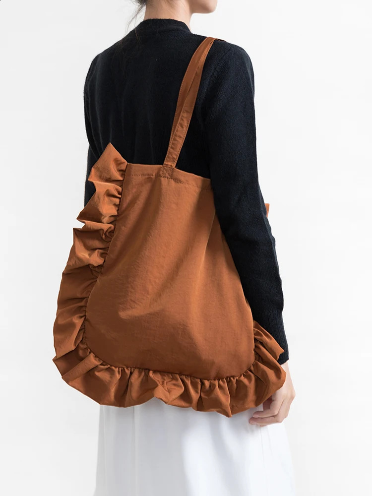 MABULA womens casual shopping handbag with pleated edges unique and ultrathin shoulder homeless wallet large capacity work 240910