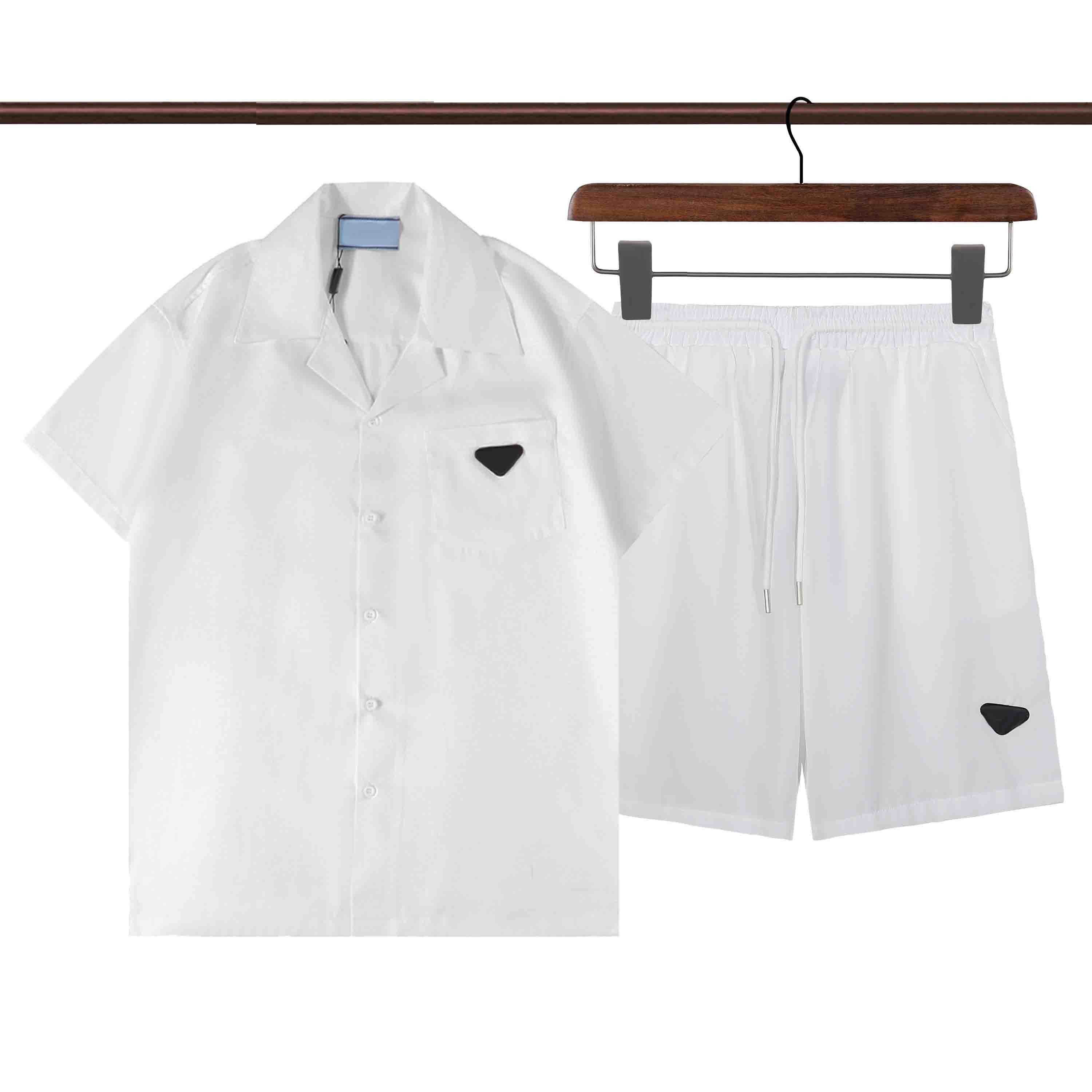 2024 summer fashion Mens Tracksuits Hawaii beach pants set designer shirts Floral leisure shirt man slim fit the board of directors short sleeve short beachs