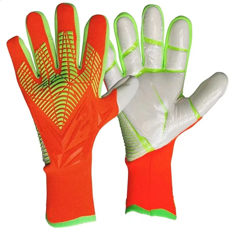 Latex Goalkeeper Gloves Breathable Football Training Goalie Glove Anti-Slip Soccer Goalie Goalkeeper Gloves s Youth Adults 240828