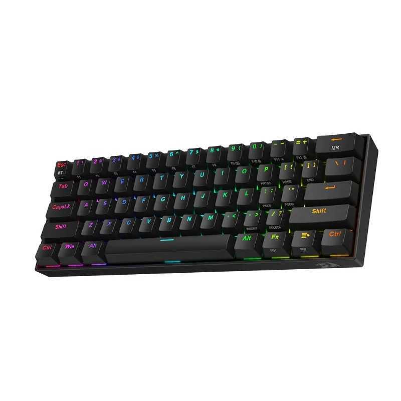Keyboards Redragon K530 Pro Draconic 60% Wireless RGB 3-Mode 61 Keys Gaming Hot-Swap Mechanical Keyboard y240910