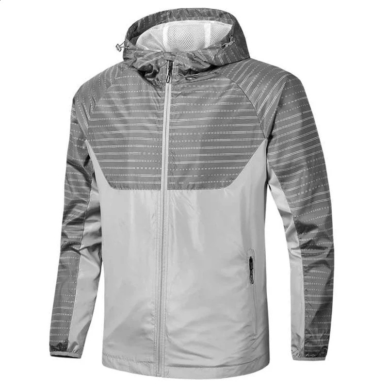 Clothing Mens Street Clothing Harajuku Windproof Jacket Sports Thin Bottom Jacket Hooded Casual Open Collar Motorcycle Bomber Jacket 240906