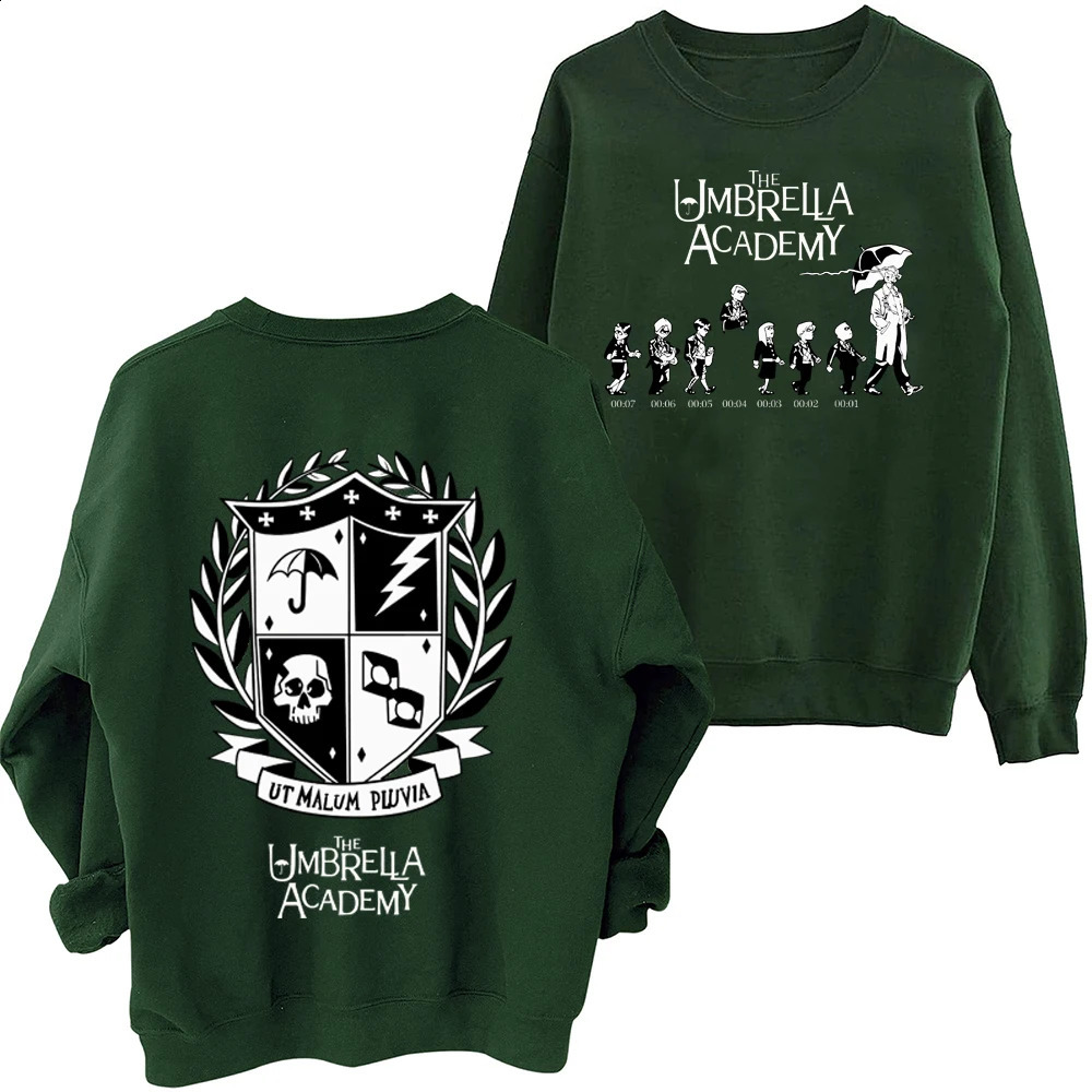 The Umbrella Academy Sweatshirt Harajuku Round Neck Long Sleeve Oversized Music Hoodie Fans Gift 240910