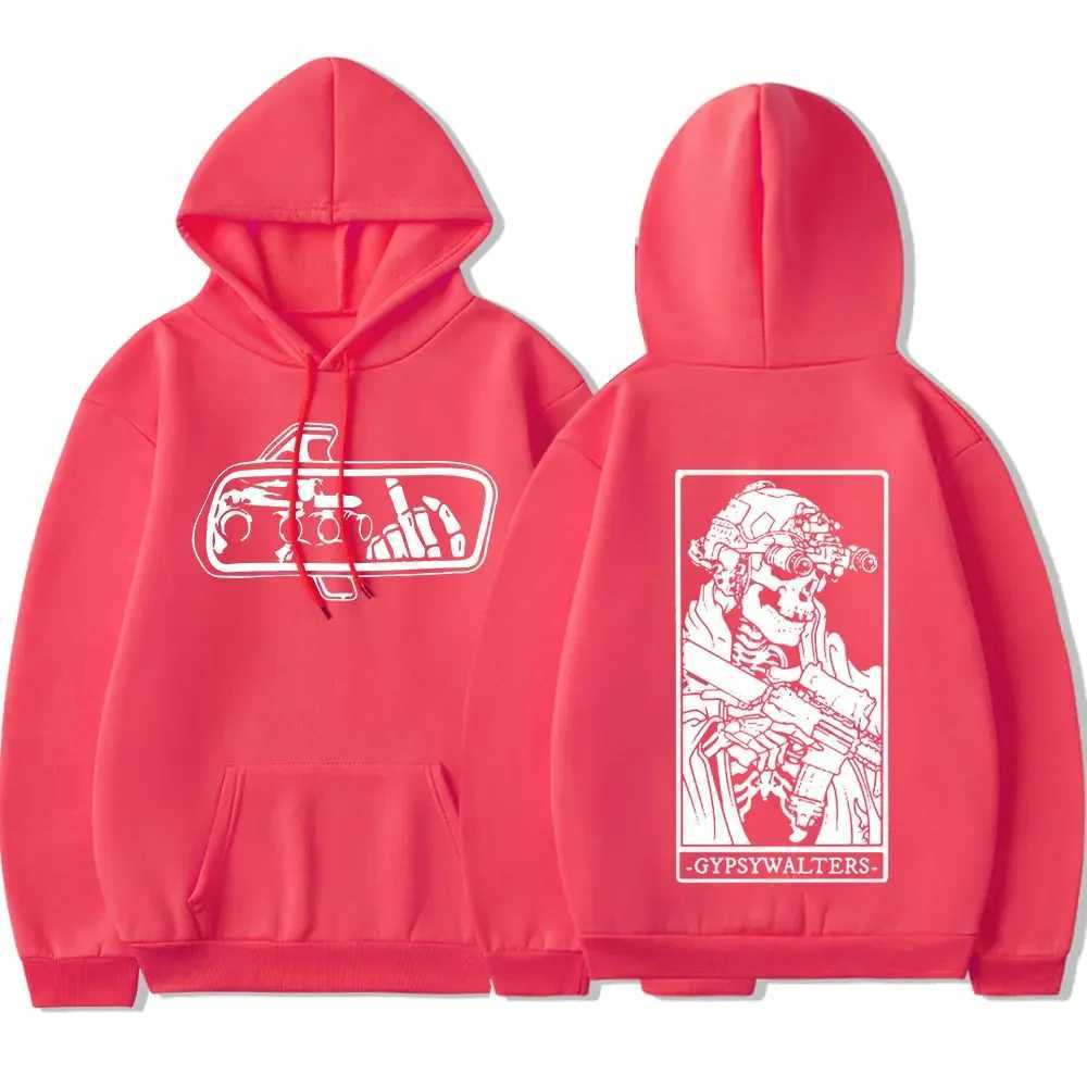 Forward Observations Group GYPSYWALTERS Hoodie Mens Vintage Skeleton Graphic Hooded Sweatshirts Oversized Hoodies Streetwear M240909