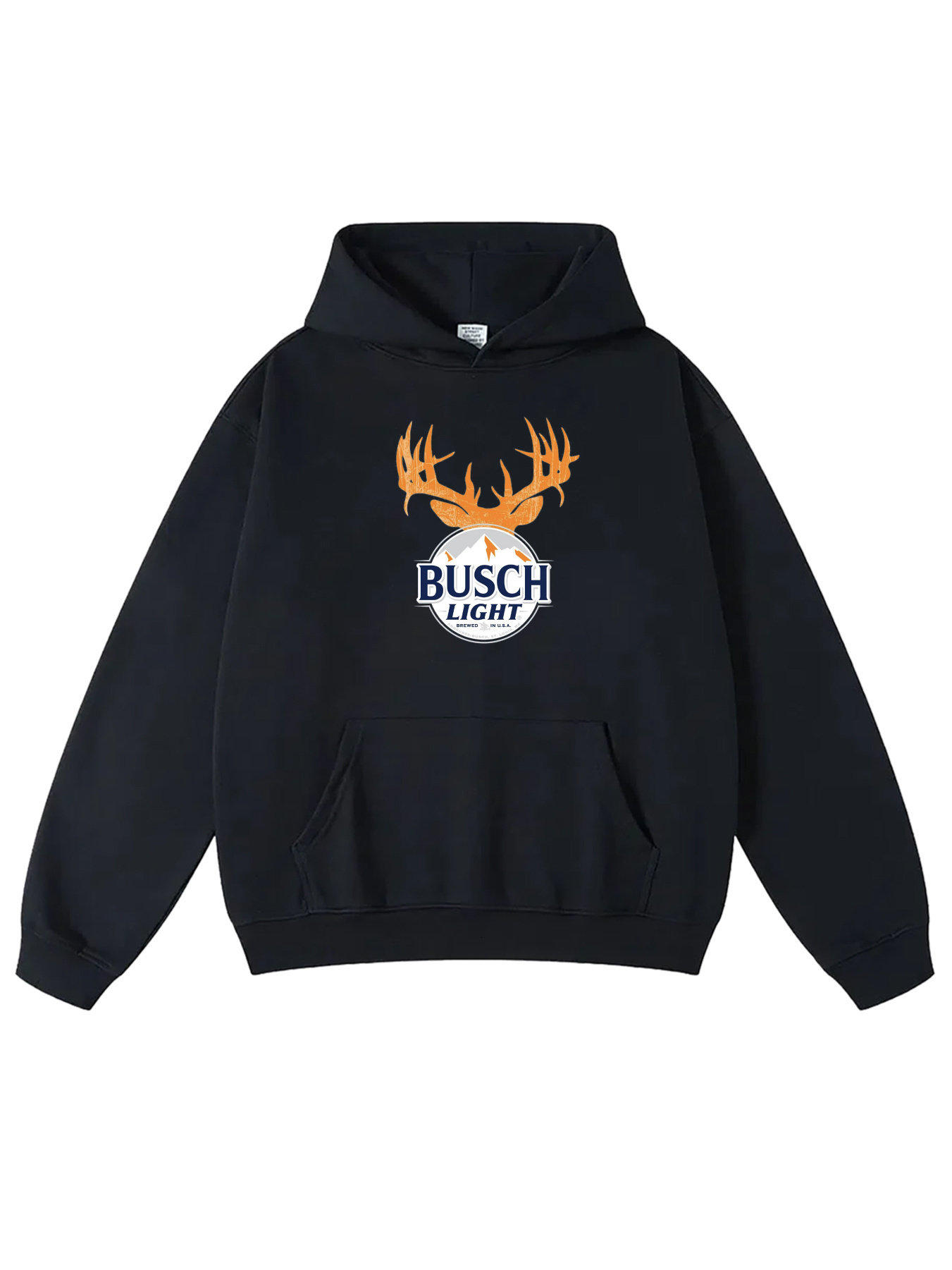 BUSCH LIGHT graphic print Hoodie fashion sweatshirts, men's printed hoodies