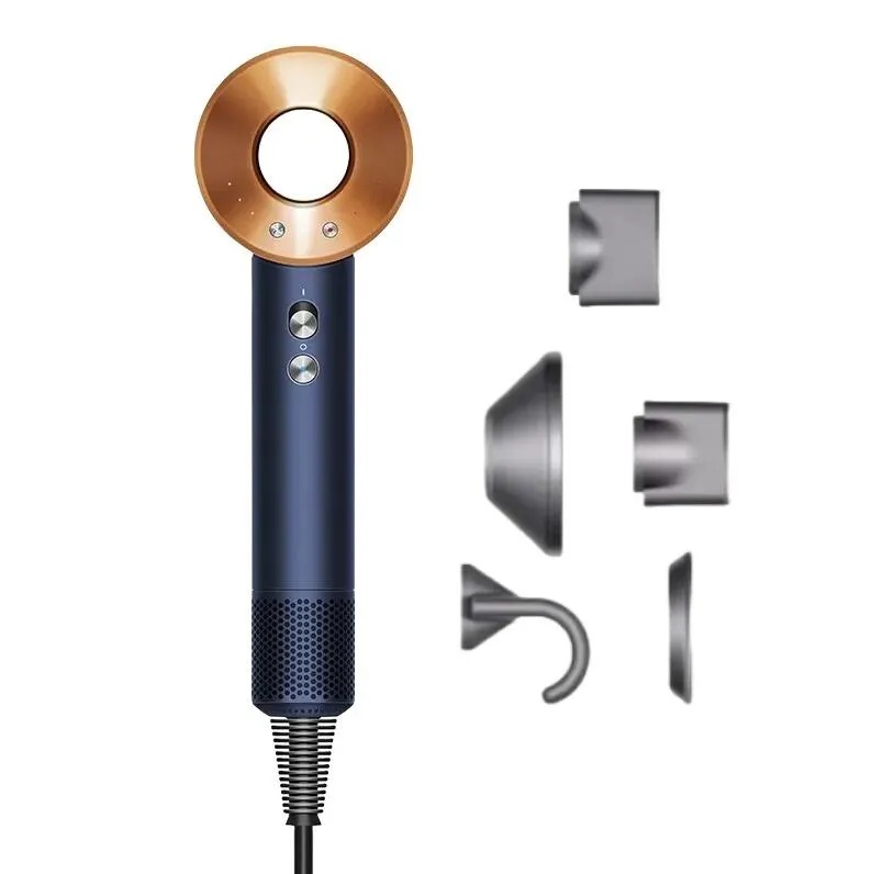 High version 5-in-1 dryer, professional silent home salon powerful cold and warm hair dryer