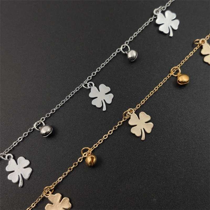 Bohemian Flowers And Bell Anklets for Women Charm Leg Bracelet Fashion Jewellery for Female Ankle Bracelet Cheville FemmeX2409