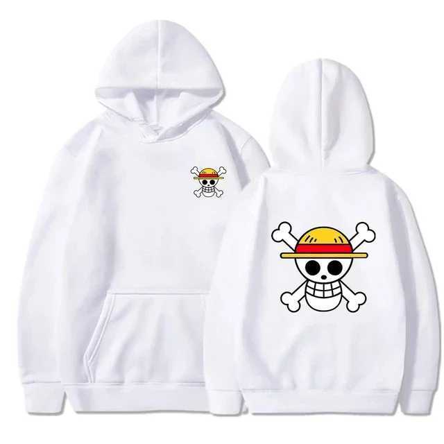 Anime One Piece Hoodies Men And Women Autumn Winter Casual Pullover Cotton Hooded Sweatshirts Fashion Tracksuit Tops StreetwearX240909