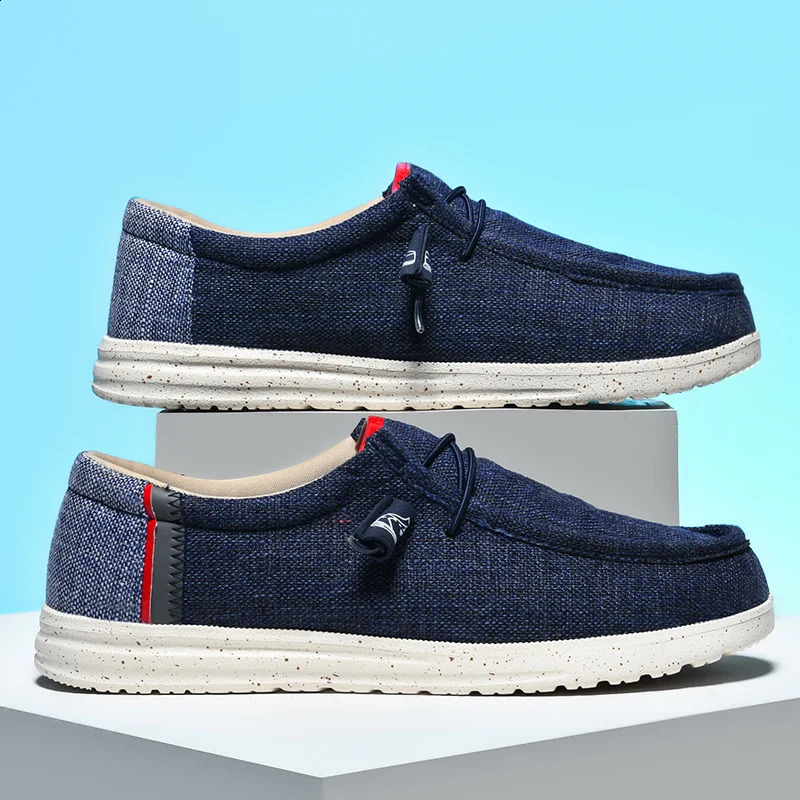 Summer canvas shoes suitable for men and women classic breathable comfortable slippers walking sports shoes and unisex boat shoes 240909