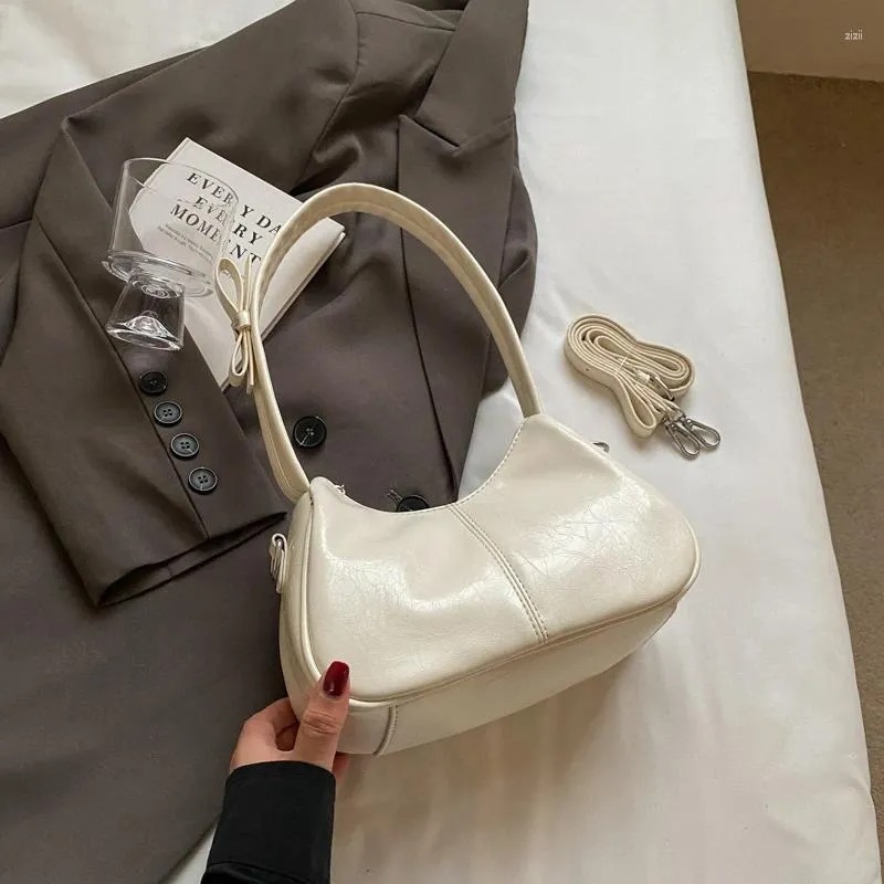 Totes Red Y2K Hobos Shoulder Crossbody Bags For Women Handbag And Purses 2024 Ladies Messenger Trendy Design