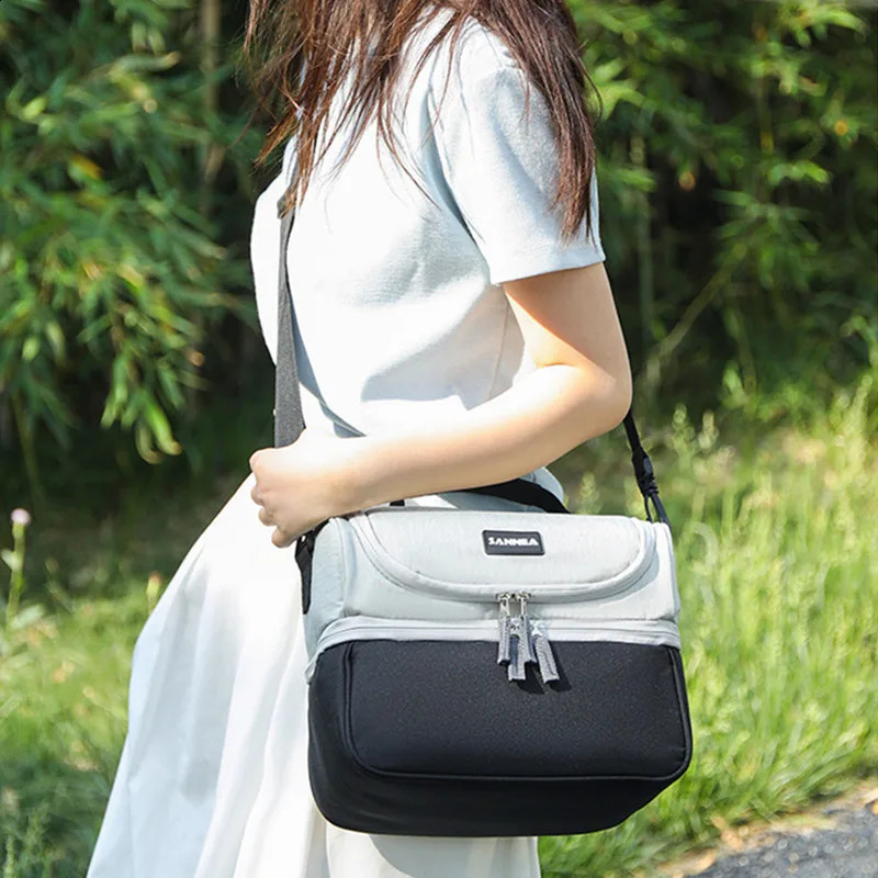 Camping cooler bag picnic accessories outdoor supplies womens portable beer for beach and cold lunch boxes 240910