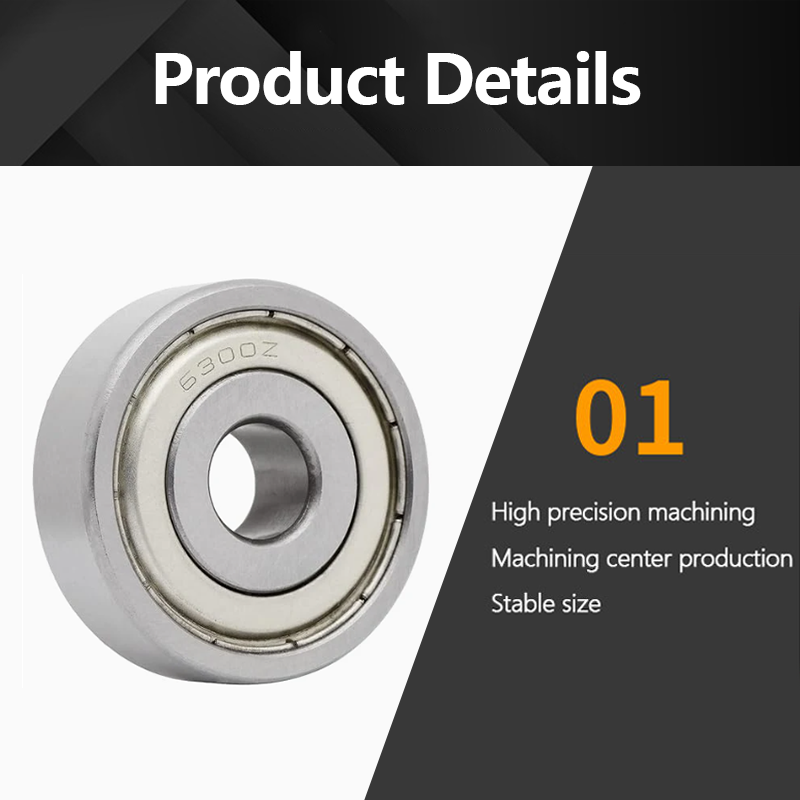 China Manufacturer Good Price Motor Bearings 6200 6201 6202 6203 6204 6205 6206 6207 6208 Deep Groove Ball Bearing