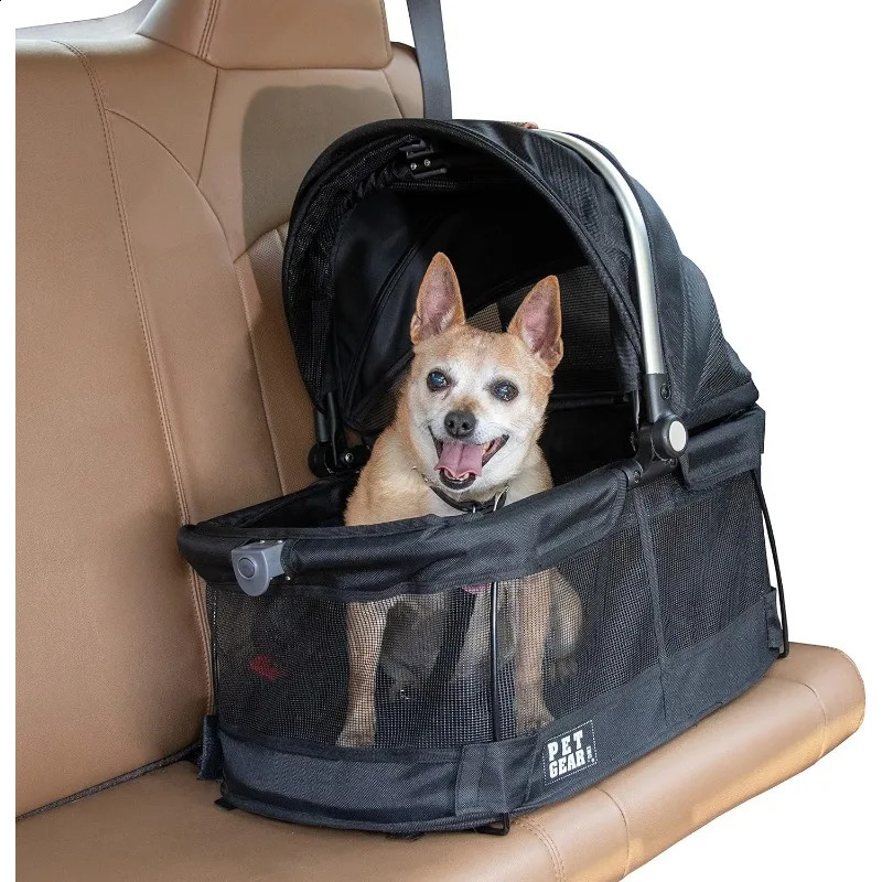 View 360 Pet Safety Car Seat for Small Dogs Cats Push Button Entry 240906 7b6c 4