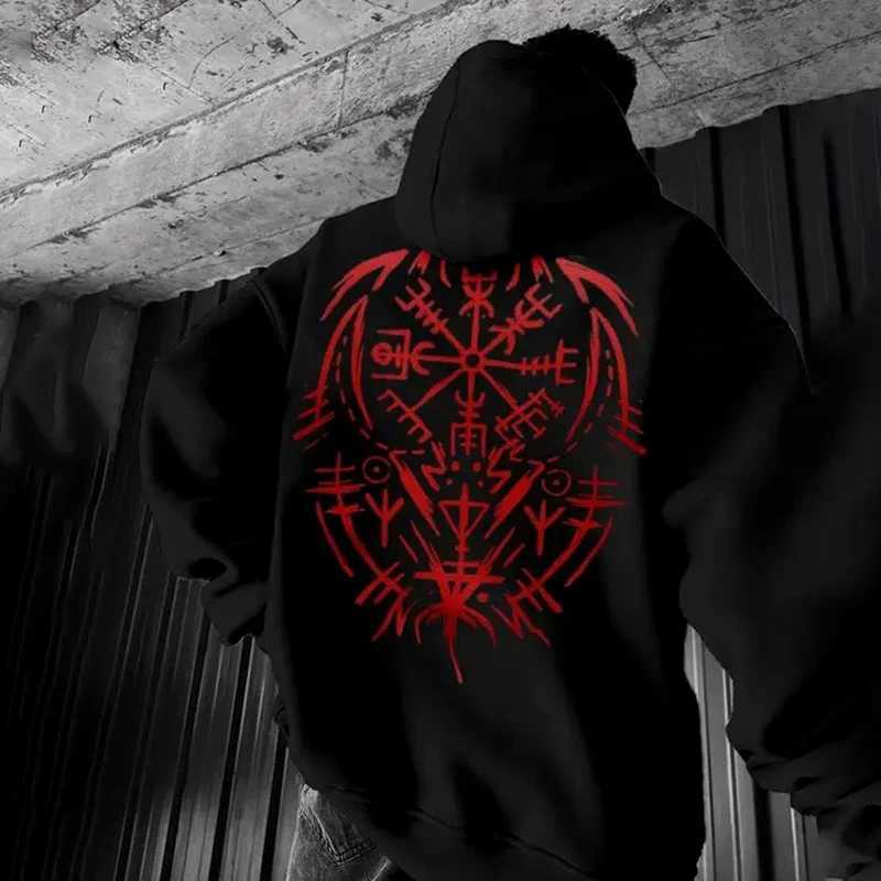 New mens hoodie Pullover graphic oversized gym Soprt workout mens clothing fashion trend design new hoodie sportswear CL240909