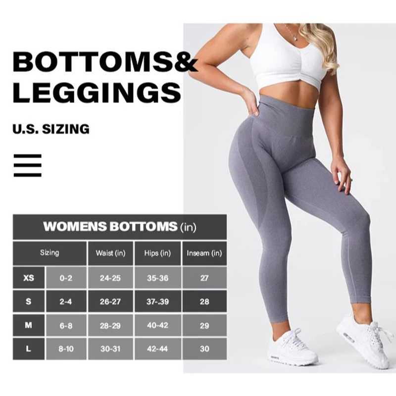 Womens Sports Leggings Yoga High Waist Hip Curve Leggings Stretch Fitness Training Pants Womens Seamless Pants Fitness Clothin M240910