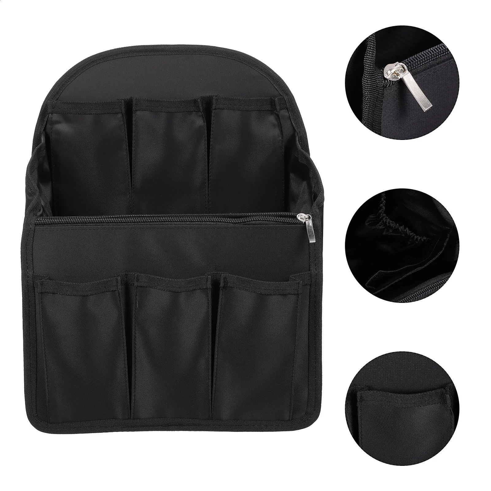 Backpack lining inner bag insertable storage container shoulder insertable nylon organizer 240907