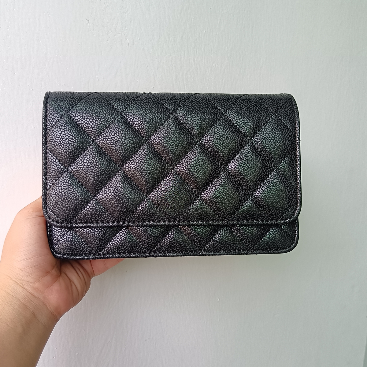 chain bag Top Quality Fashion Bag Women Designer bag CLASSIC Wallet On Chain caviar bags Grained Shiny sheepskin Crossbody Bags Shoulder Purse handbag