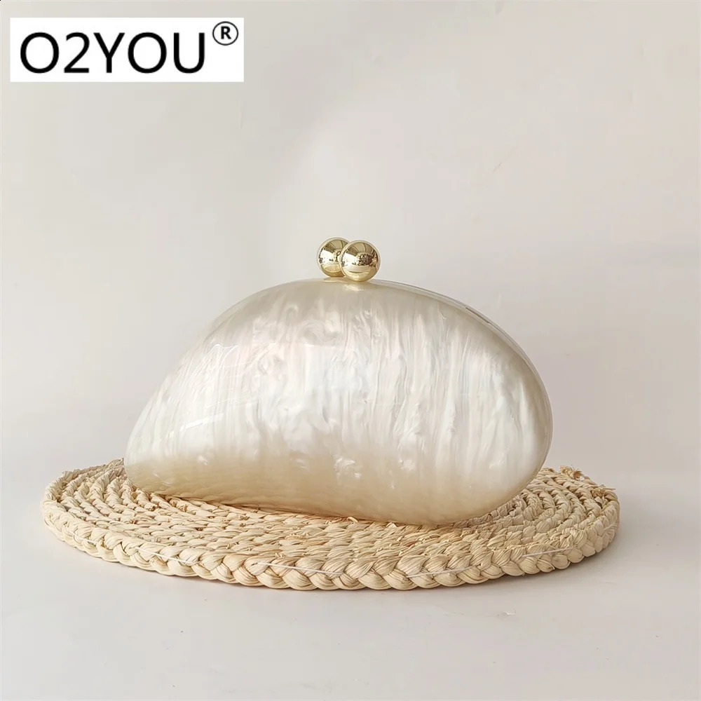 Cream-White Marble Acrylic Box Clutches Evening Bag For Party Wedding Bridal Crystal Formal Handbags Female Stones Clutch Purses 240906 a07f 4 5a17
