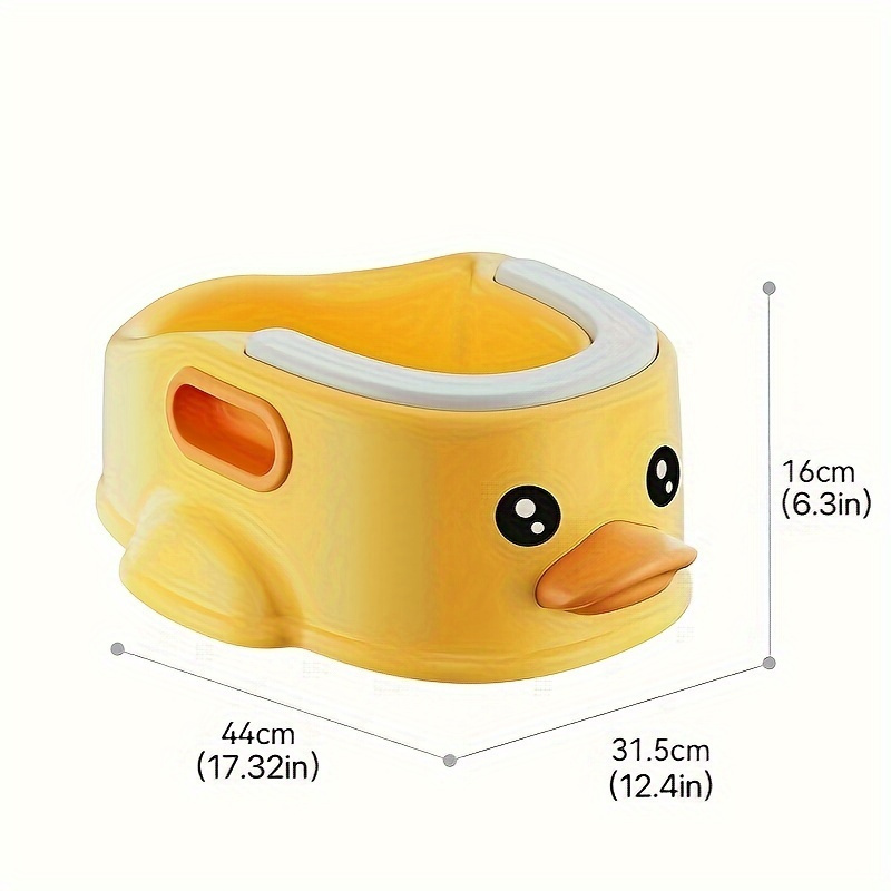 Portable Duck Shaped Pet Bathtub for Dogs Cats Durable PP Material Easy Hang Design pu1245 H4