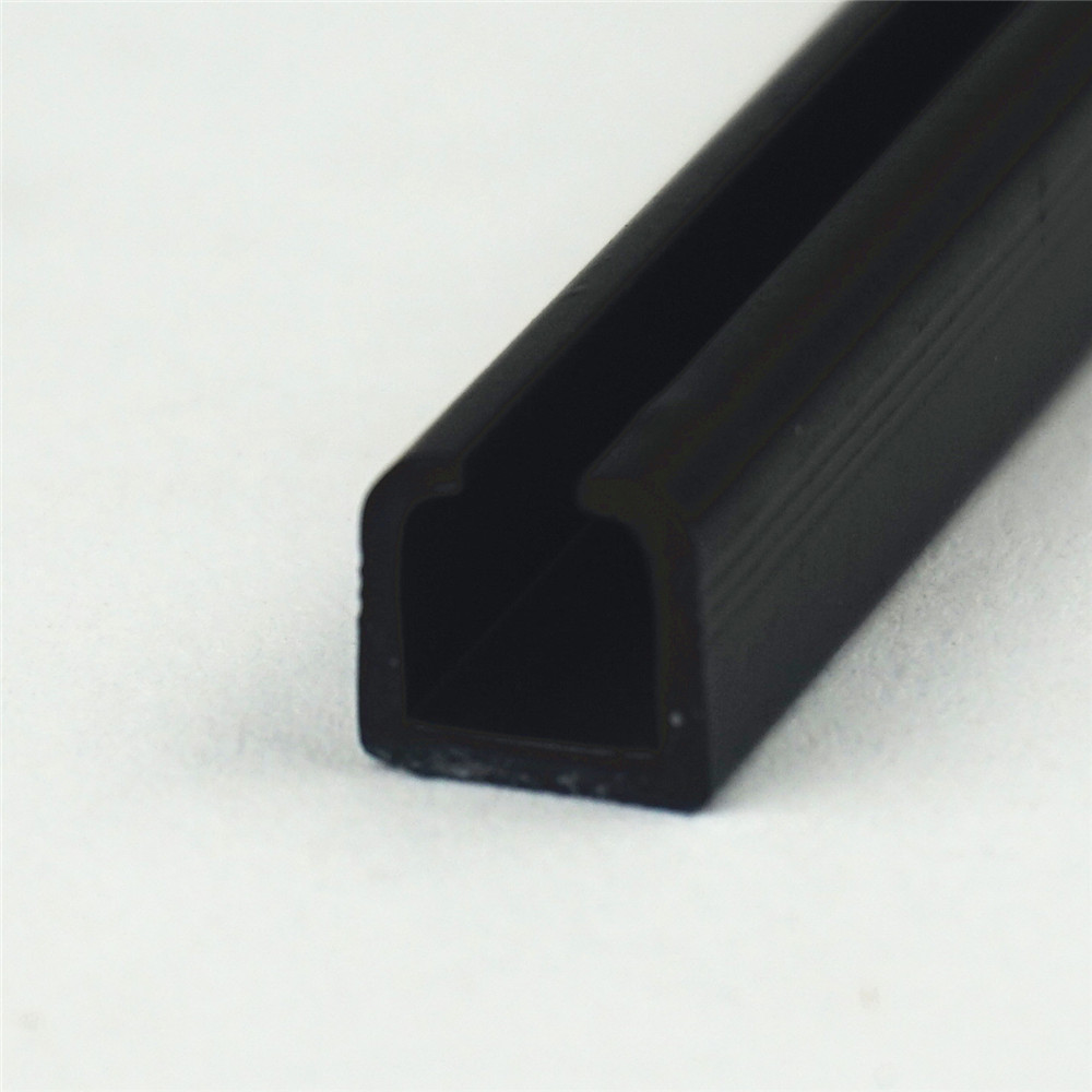 Car curtain rail straight rail slide rail smooth silent rail ABS track plastic slot plastic profile