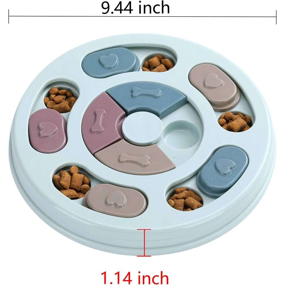 Puzzle toy feeder anti choking Slow food toys, cats, dogs, pet supplies, bowls Hot selg dog bowl puzzle game training