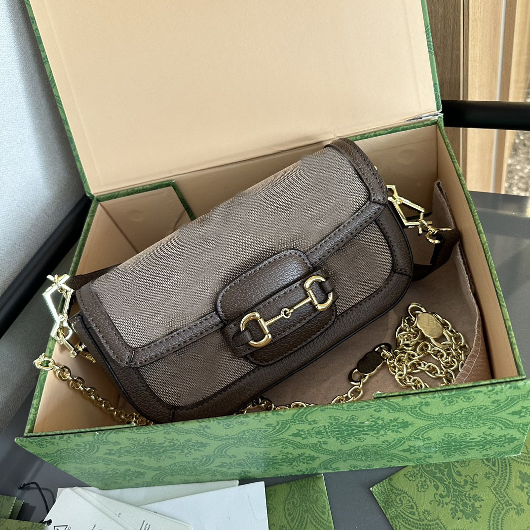 Designer Women's Shoulder Bag Luxury Chain Shoulder Bag Classic Style High Quality Leather Mini Handbag Crossbody Bag Underarm Wallet Fashion Bag