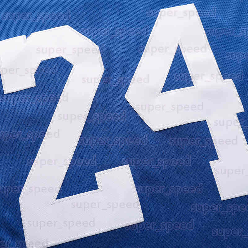 Youth Kid Legends Baseball Jersey Boys Front 8 and Back 24 Embroidered Stitched Clothing Shirt Jerseys Blue