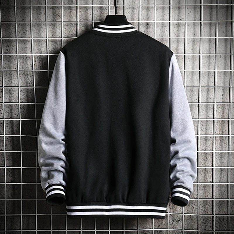 Supzoom ly arrived with ribbed sleeves and cotton fashionable single chest casual bomber baseball jacket loose cardigan 240906