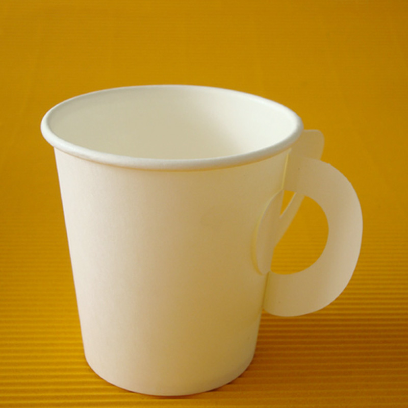 Paper cups tailor-made disposable hot drink cups with handles wholesale custom-made disposable cups commercial packaging 1000 pcs per piece