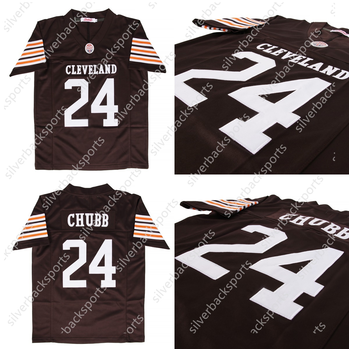 95 Myles Grrett 24 Nick Chub Football Jerseys Customize Clevland Brows David Njku Deshaun Waton Amari Coper Jersey Free Shipping This baseball uniform