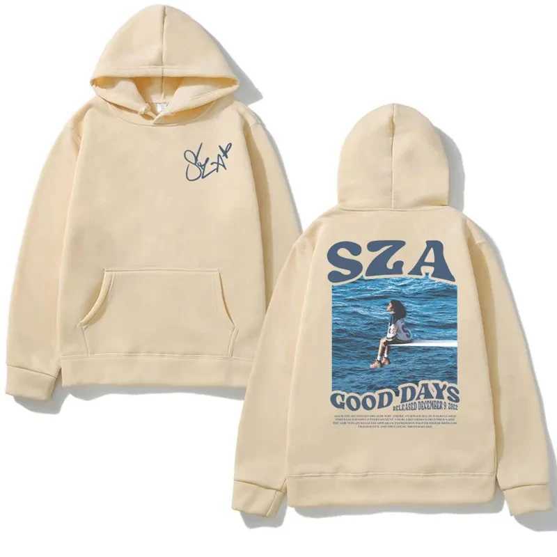 Spring Mens Hoodie Singer Sza Music Album Sos Print Hoodie Womens Sweatshirt Hip Hop Unisex Street Clothing Y2K Clothing HombrXJ2500118