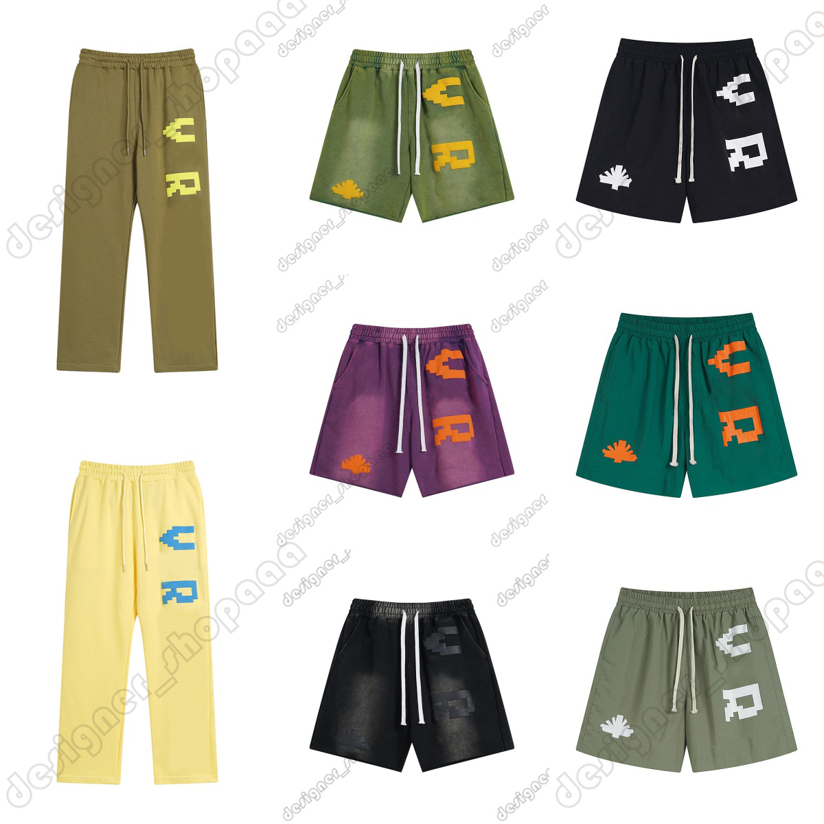 designer shorts mens t shirts designer shirts casual sweatpants shorts shirts puff print mens shorts