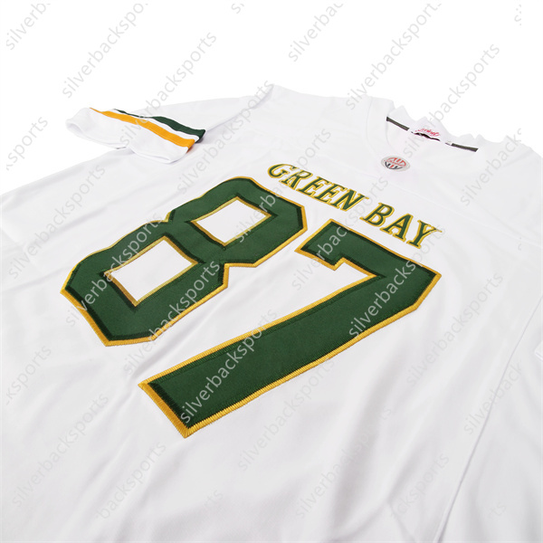 2025 Football Jerseys Love Christian 12 Aaron Jones Dillon Randall Cobb Quay Walker 4 Brett Favre Custom All ed Name and Number This baseball uniform 