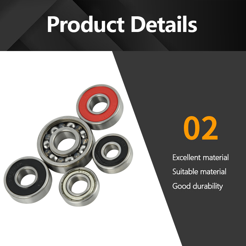 Micro deep groove ball bearings 607 608 609 626 627 629 634 635 636 Zz 2RS