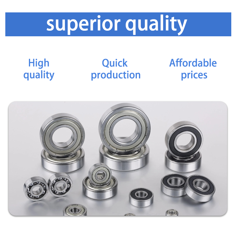 Micro deep groove ball bearings 607 608 609 626 627 629 634 635 636 Zz 2RS