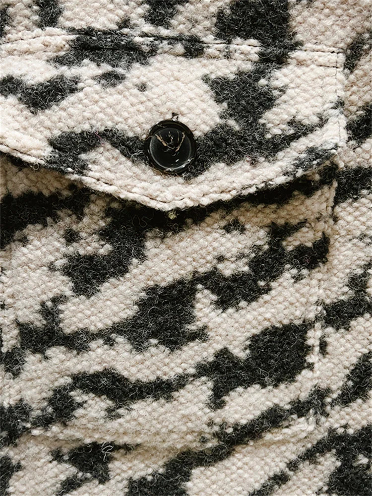 Womens wool plain weave medium length coat autumn and winter womens lapel single chest long coat 240909