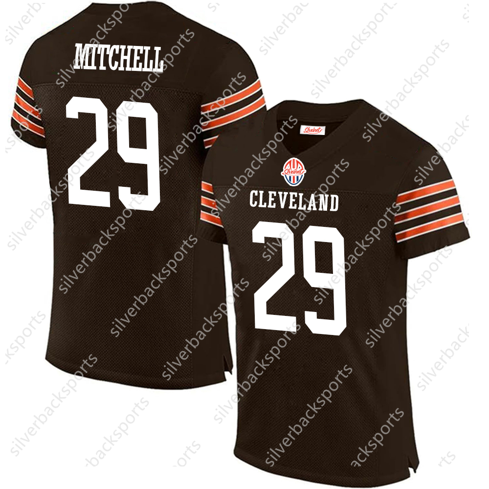 95 Myles Grrett 24 Nick Chub Football Jerseys Customize Clevland Brows David Njku Deshaun Waton Amari Coper Jersey Free Shipping This baseball uniform