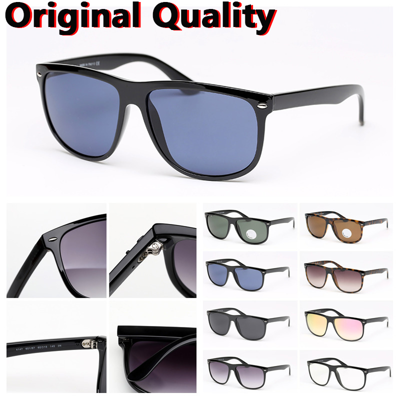 top quality sunglasses Eyeglass Square Frame Sung lasses Men Women Nylon Frame Female boyfriend love sunglasses Oculos Gafas come with Leather Cases Accessories