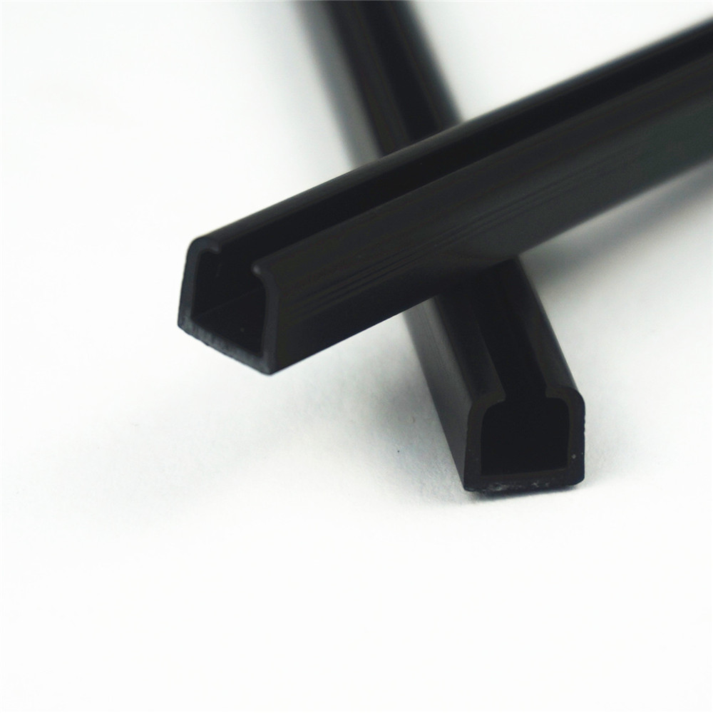 Car curtain rail straight rail slide rail smooth silent rail ABS track plastic slot plastic profile