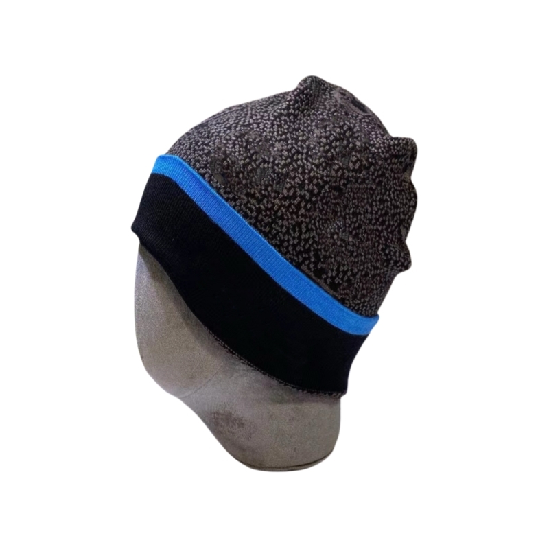 Designer fashion women comfort letter Knitted warmth bucket winter Outdoor Hat Men beanie ha Winter fitted hat classic cap t