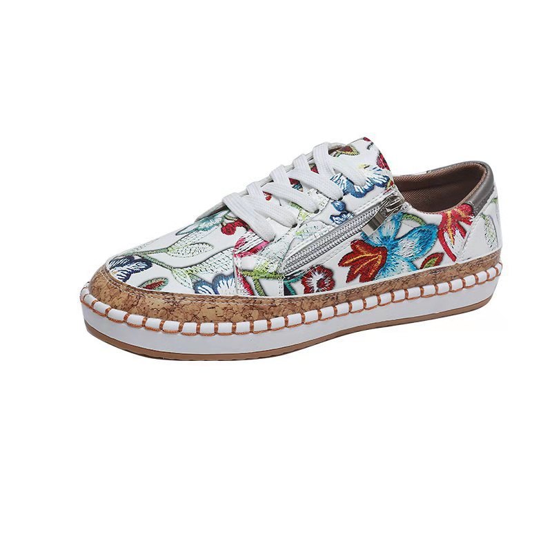 Low-top Casual Canvas Board Shoes for Women | Trendy Fashion Sneakers