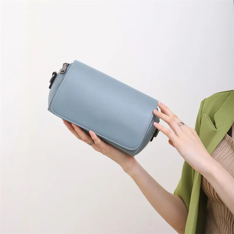 High Quality Genuine Leather Retro Shoulder Bag Designer Bag Women's Fashionable Handbag Shopping Crossbody Bag Women's Multifunctional Comm