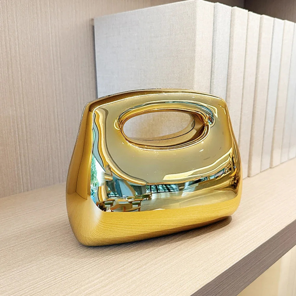 Candy Color Box Shell Bag y Acrylic Party Evening Womens Chain Wallet and Handbag Shoulder Cross Body Clutch 240910